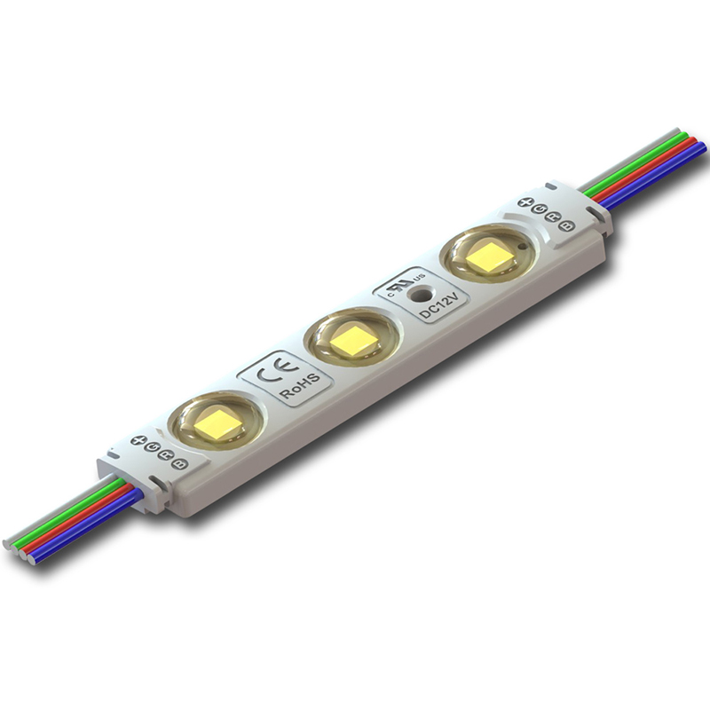 LED Modul 1,44W 12V 160° IP65 - Lichtfarbe: RGB+3000K, RGB+3000K